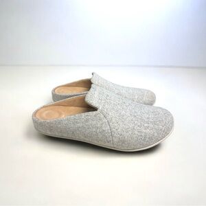 Fitflop Women’s Christie II Haus Felt Slippers Mules Size 7